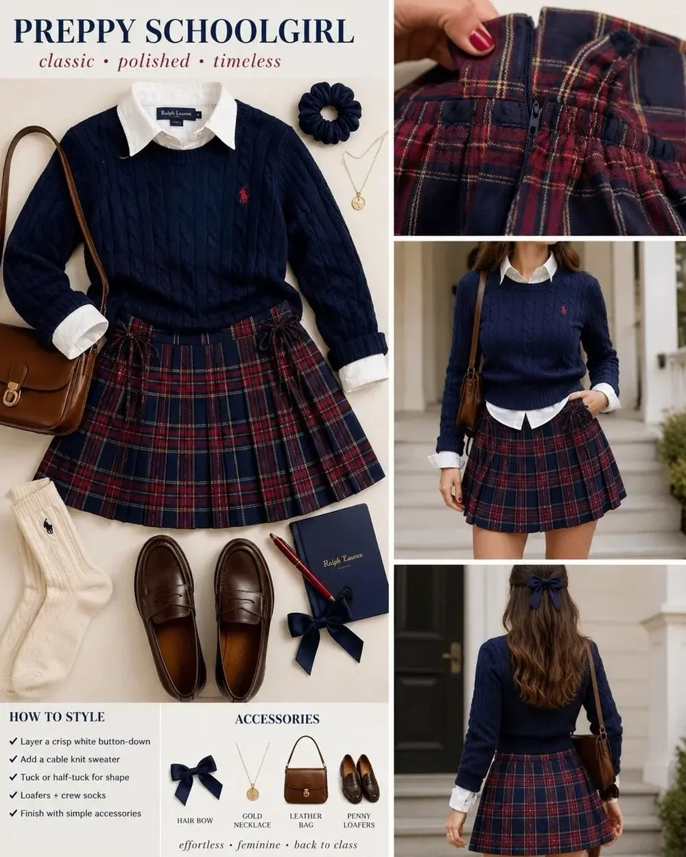 Sincerely Jules Plaid Pleated Mini Skirt Size S Preppy Schoolgirl Academia
